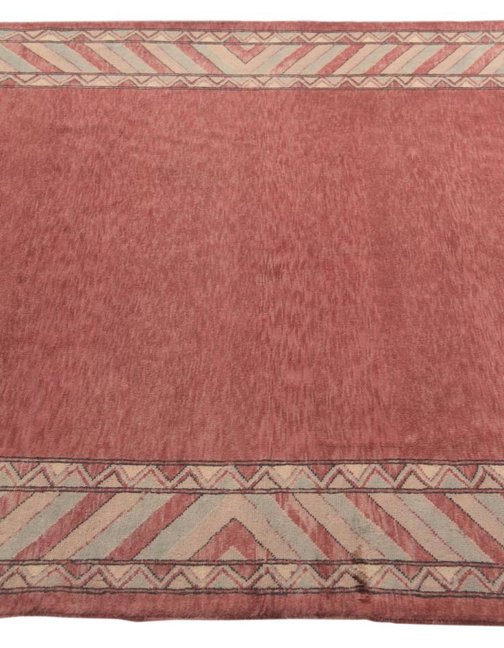 Detail image of 4' 3 x 6' Hand Knotted Peshawar Ziegler Rug