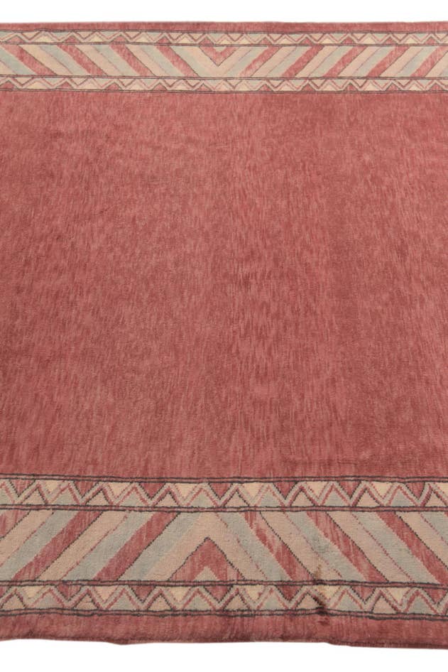Detail image of 4' 3 x 6' Hand Knotted Peshawar Ziegler Rug