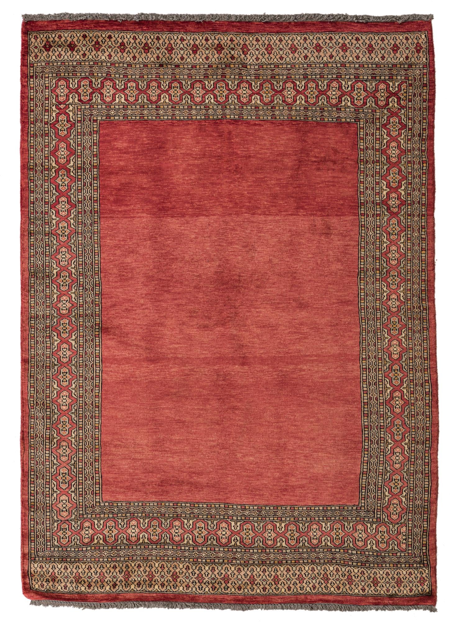 4' 3 x 6' Hand Knotted Peshawar Ziegler Rug