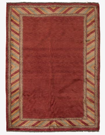 4' 4 x 5' 9 Hand Knotted Peshawar Ziegler Rug
