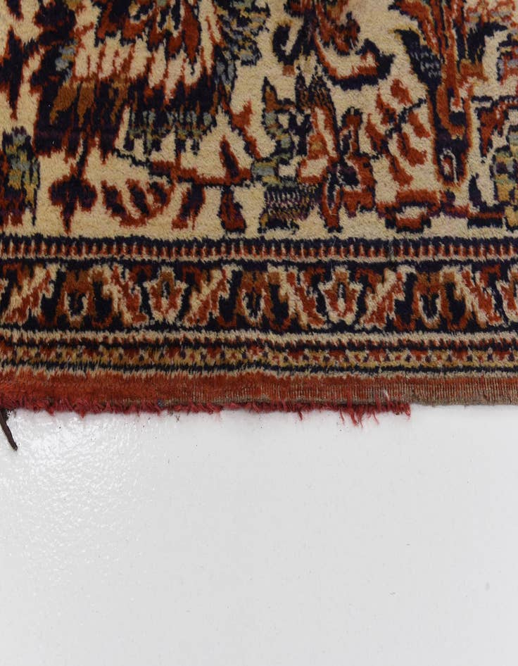 Detail image of 8' x 11' 5 Hand Knotted Shahmir Oriental Wool Rug
