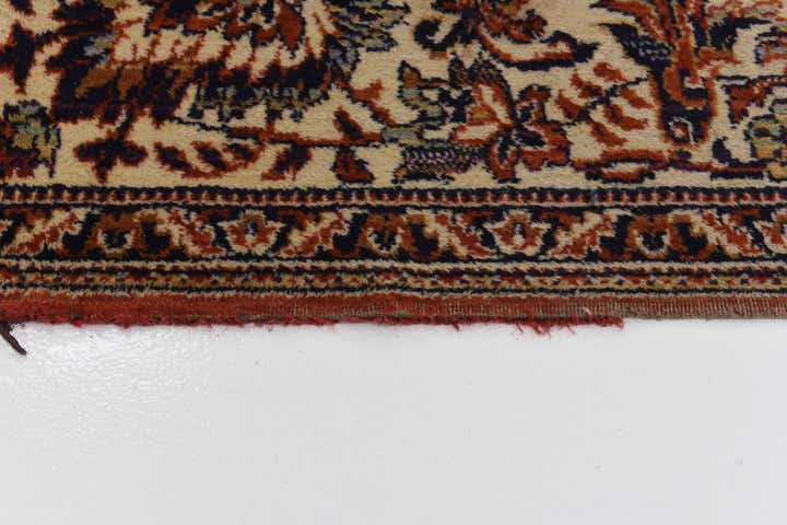 8' x 11' 5 Hand Knotted Shahmir Oriental Wool Rug