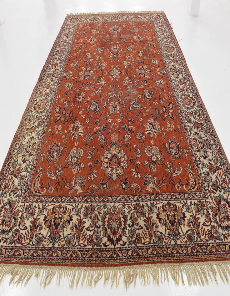 Detail image of 8' x 11' 5 Hand Knotted Shahmir Oriental Wool Rug