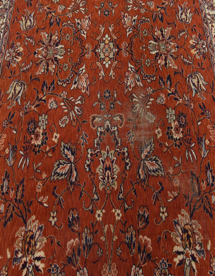 Detail image of 8' x 11' 5 Hand Knotted Shahmir Oriental Wool Rug