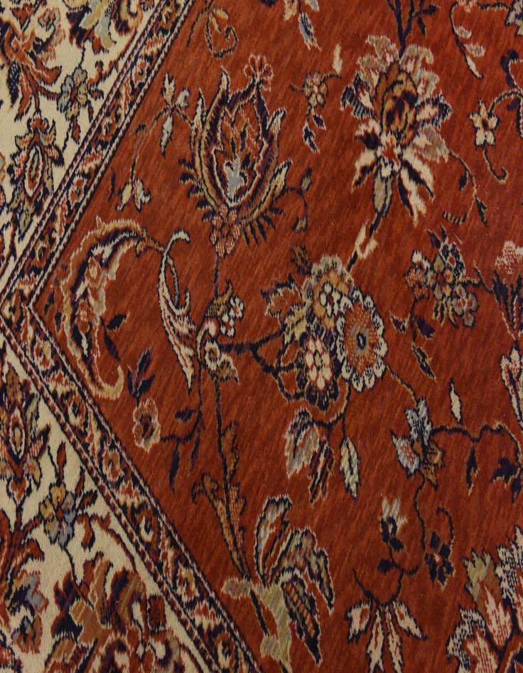 Detail image of 8' x 11' 5 Hand Knotted Shahmir Oriental Wool Rug