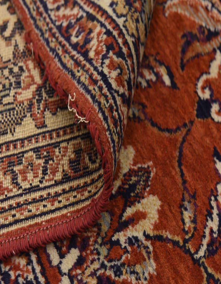 Detail image of 8' x 11' 5 Hand Knotted Shahmir Oriental Wool Rug