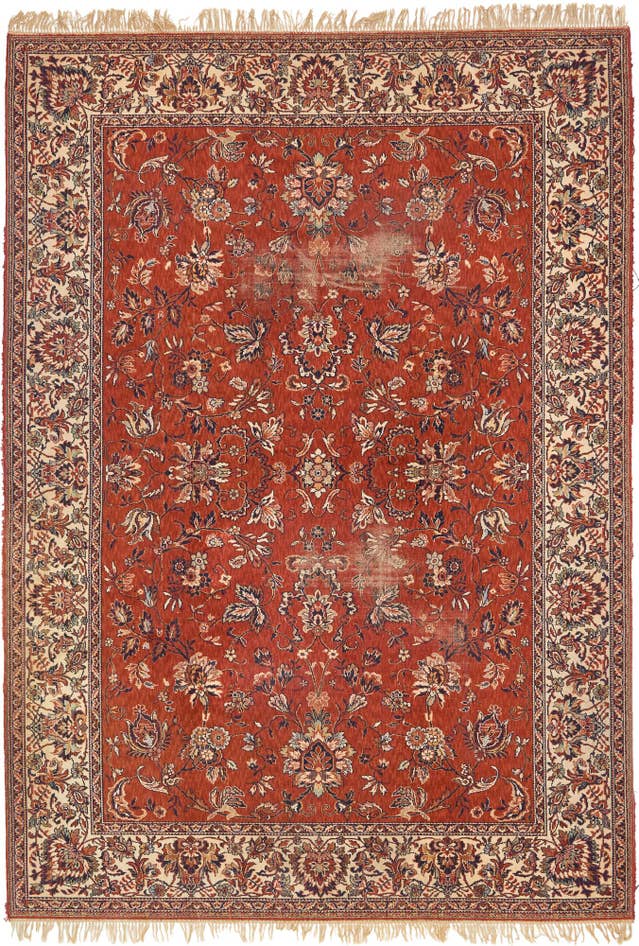 Detail image of 8' x 11' 5 Hand Knotted Shahmir Oriental Wool Rug