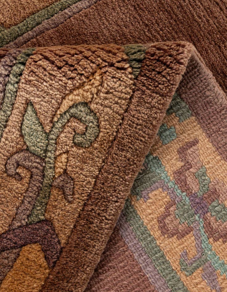 Detail image of 3' 1 x 5' 2  Hand Knotted Tibet Wool Rug