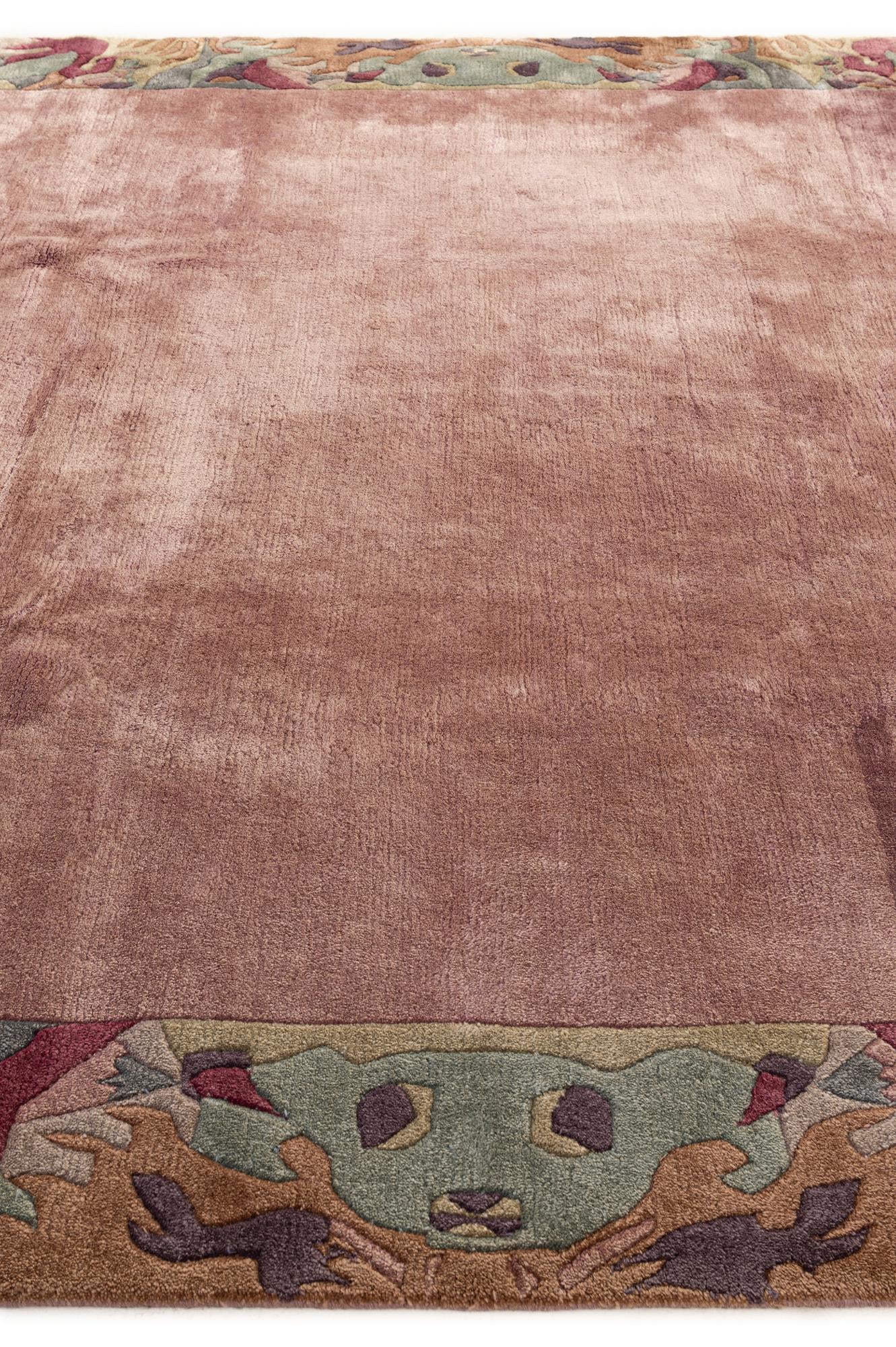 8' 4 x 10' Hand Knotted Tibet Wool Rug