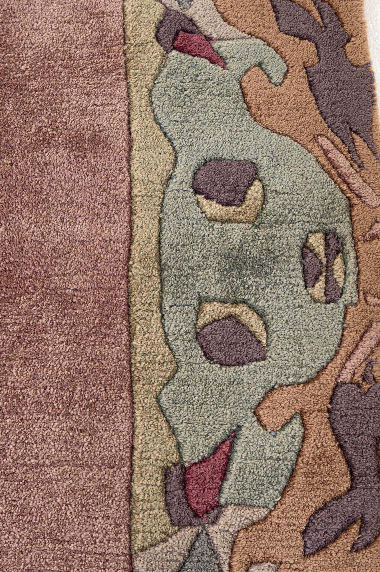 8' 4 x 10' Hand Knotted Tibet Wool Rug