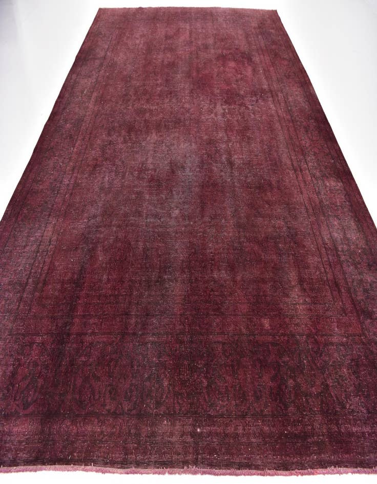 Detail image of 9' 10 x 13' 2 Hand Knotted Ultra Vintage Persian Wool Rug