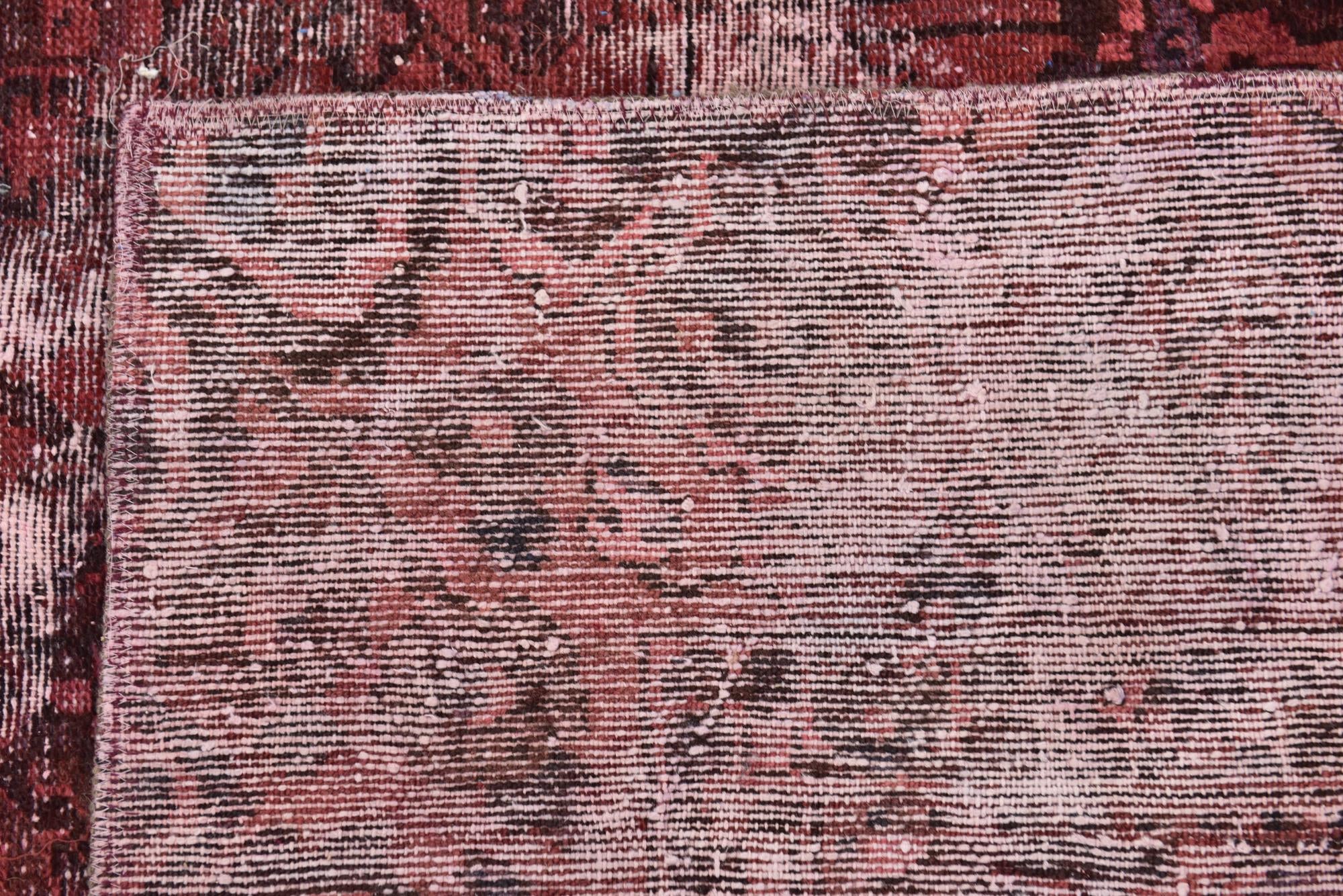 9' x 11' 2 Hand Knotted Ultra Vintage Persian Wool Rug