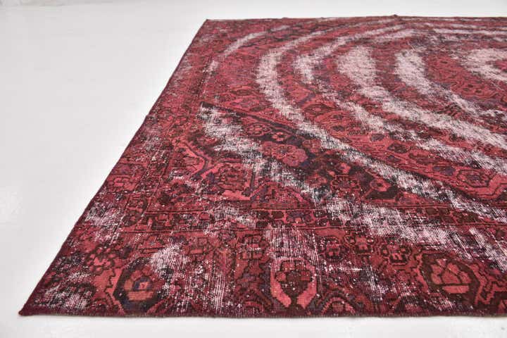 9' x 11' 2 Hand Knotted Ultra Vintage Persian Wool Rug