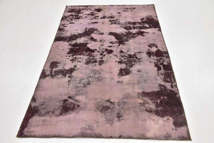 4' x 6' 3 Hand Knotted Ultra Vintage Persian Wool Rug