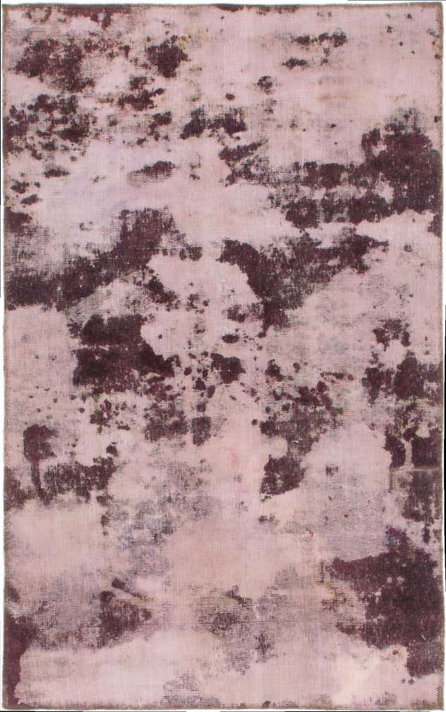 4' x 6' 3 Hand Knotted Ultra Vintage Persian Wool Rug