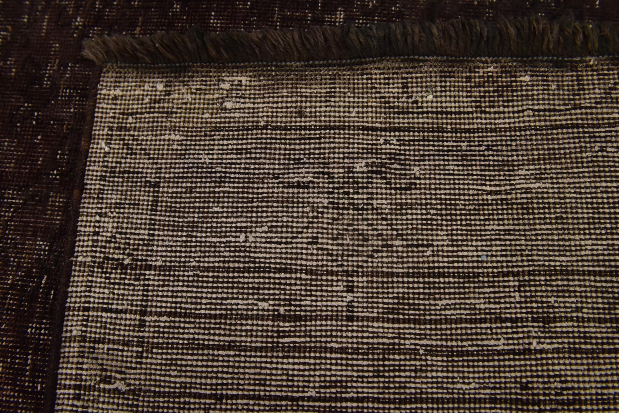 6' 9 x 9' 4 Hand Knotted Ultra Vintage Persian Wool Rug