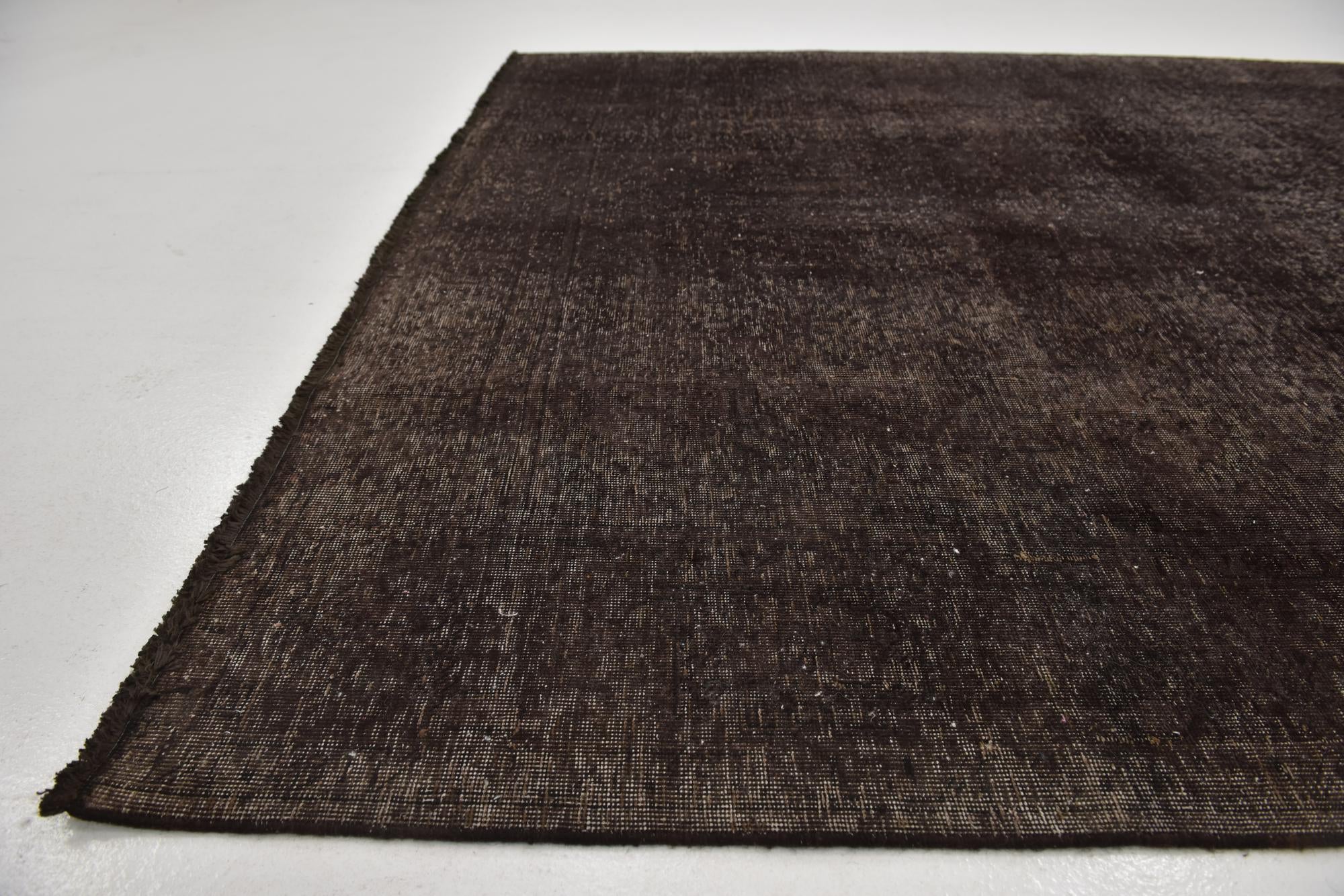 6' 9 x 9' 4 Hand Knotted Ultra Vintage Persian Wool Rug