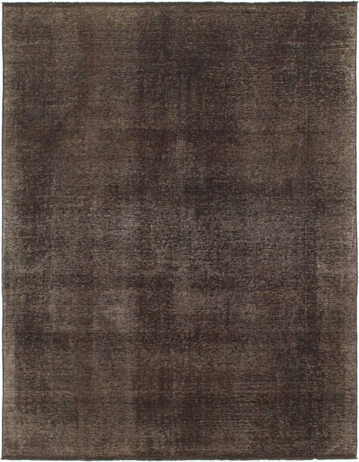 Detail image of 6' 9 x 9' 4 Hand Knotted Ultra Vintage Persian Wool Rug