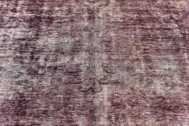 6' 4 x 8' 3 Hand Knotted Ultra Vintage Persian Wool Rug