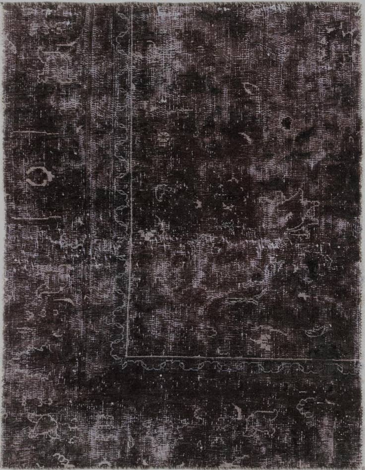 Detail image of 2' 10 x 4' 2 Hand Knotted Ultra Vintage Persian Wool Rug