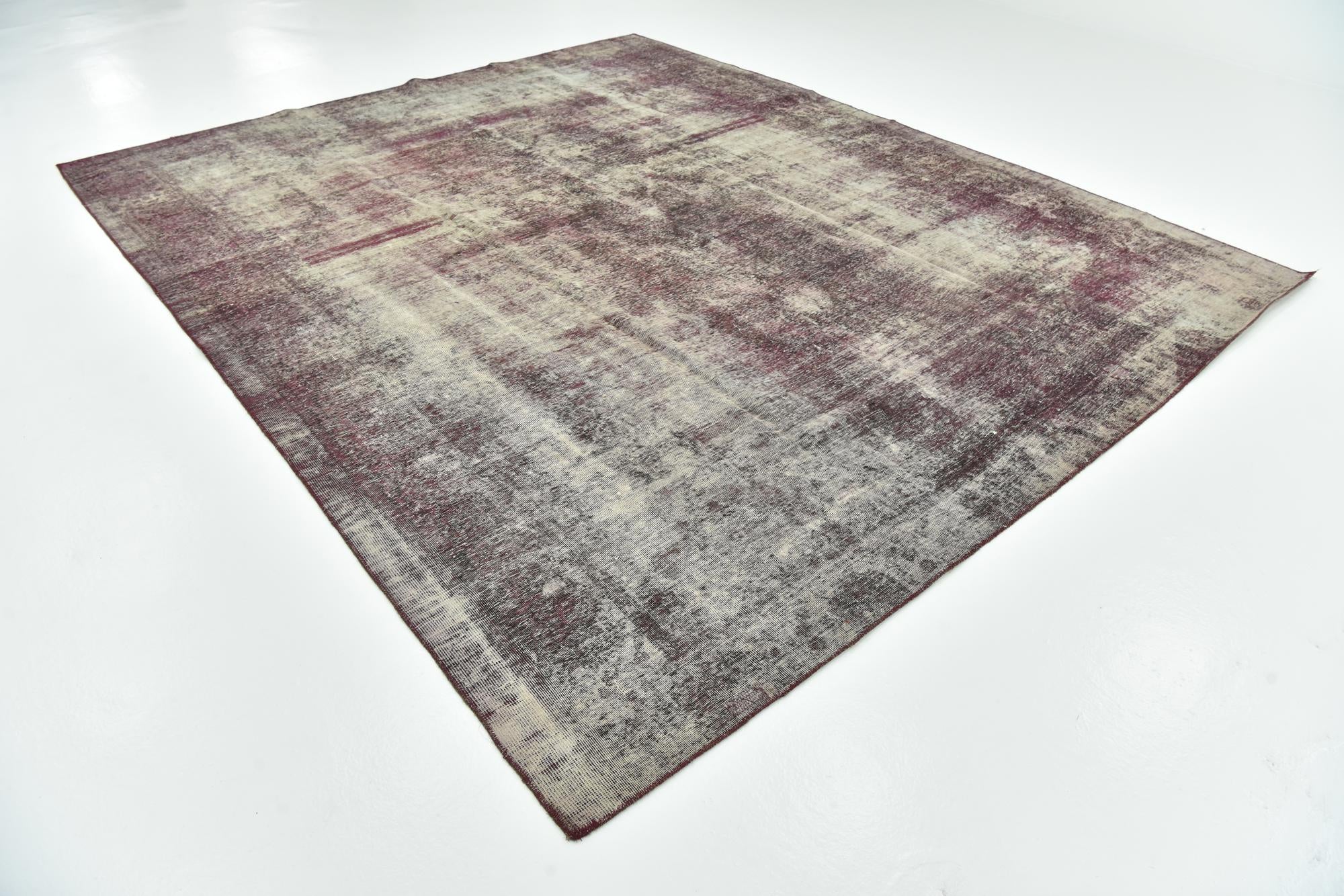 9' 9 x 11' 10 Hand Knotted Ultra Vintage Persian Wool Rug