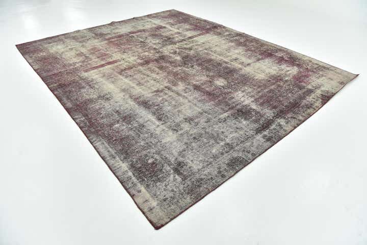 9' 9 x 11' 10 Hand Knotted Ultra Vintage Persian Wool Rug