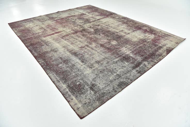Detail image of 9' 9 x 11' 10 Hand Knotted Ultra Vintage Persian Wool Rug