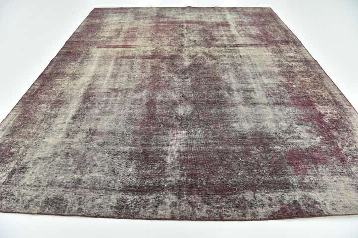 9' 9 x 11' 10 Hand Knotted Ultra Vintage Persian Wool Rug