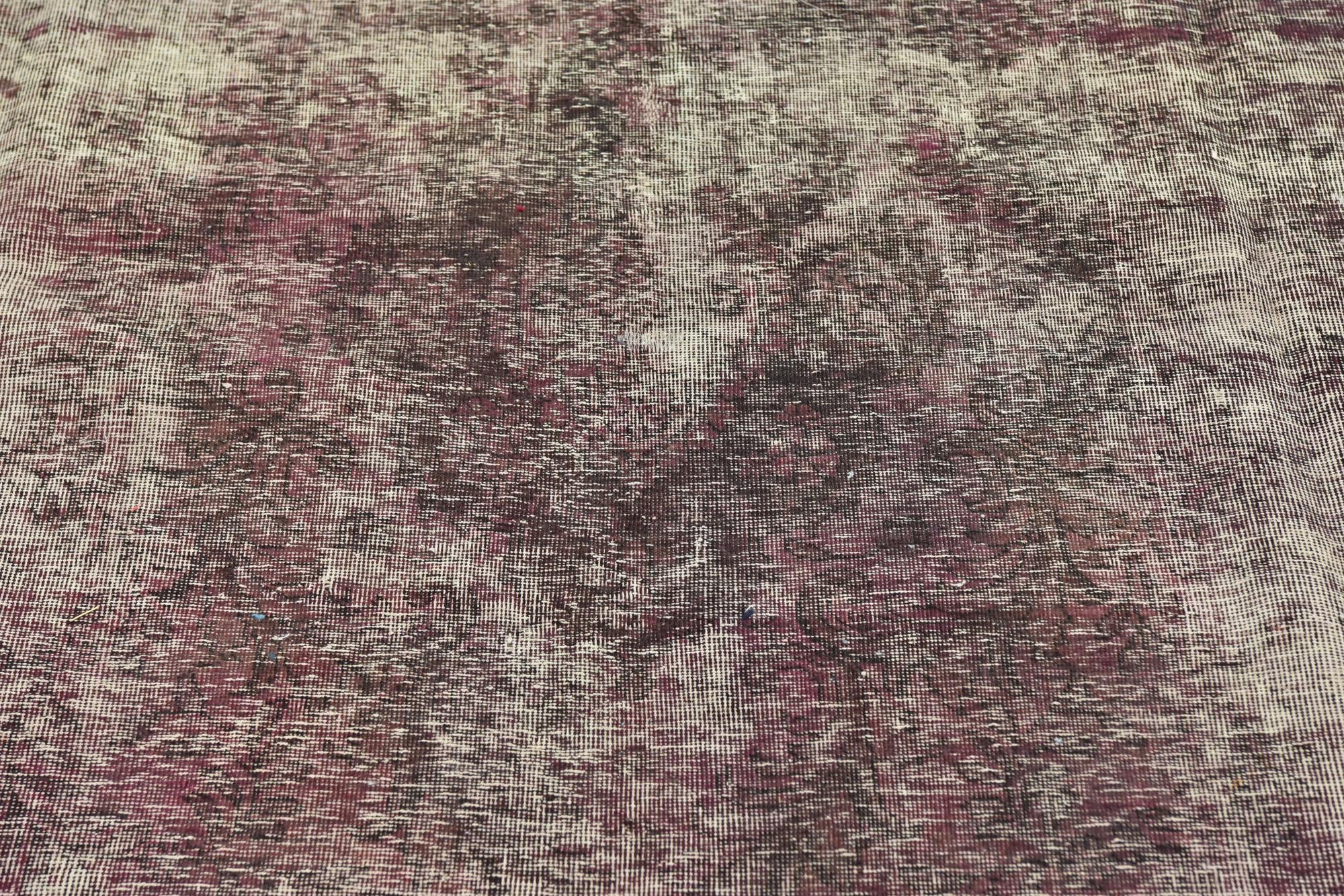 9' 9 x 11' 10 Hand Knotted Ultra Vintage Persian Wool Rug