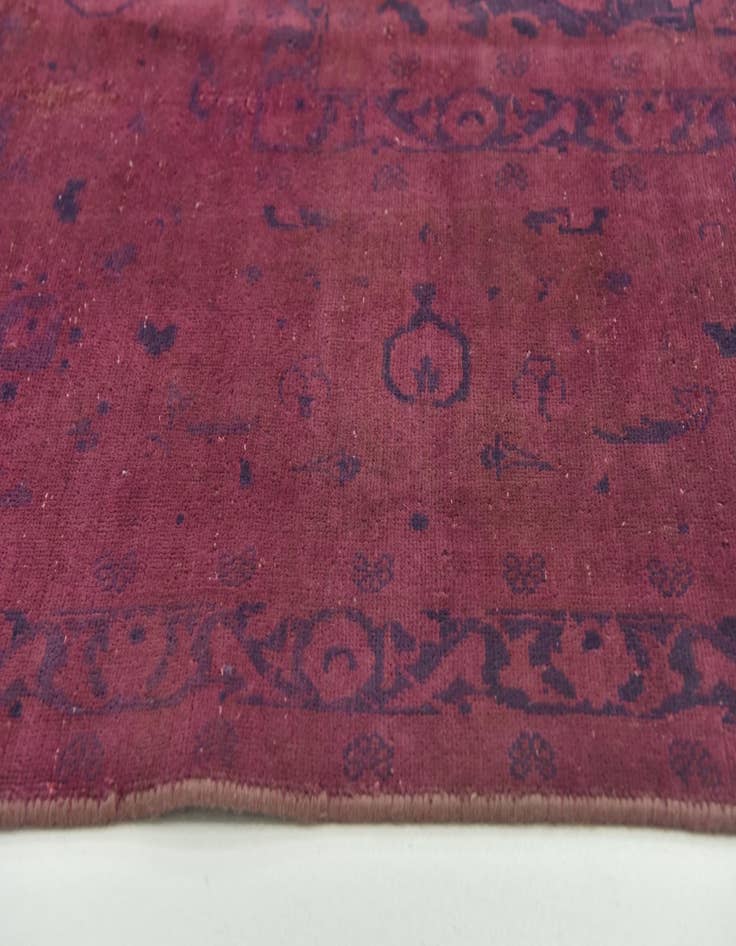 Detail image of 9' 4 x 12' 6 Hand Knotted Ultra Vintage Persian Wool Rug