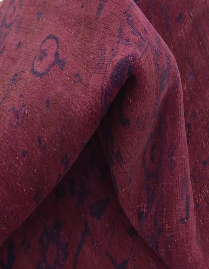 Detail image of 9' 4 x 12' 6 Hand Knotted Ultra Vintage Persian Wool Rug