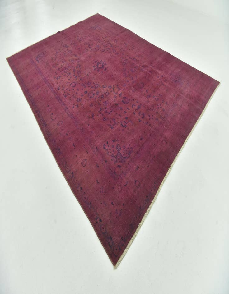 Detail image of 9' 4 x 12' 6 Hand Knotted Ultra Vintage Persian Wool Rug