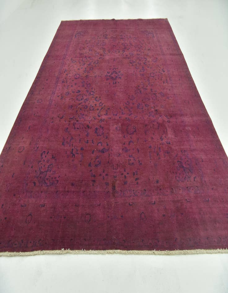 Detail image of 9' 4 x 12' 6 Hand Knotted Ultra Vintage Persian Wool Rug