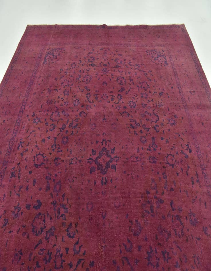 Detail image of 9' 4 x 12' 6 Hand Knotted Ultra Vintage Persian Wool Rug