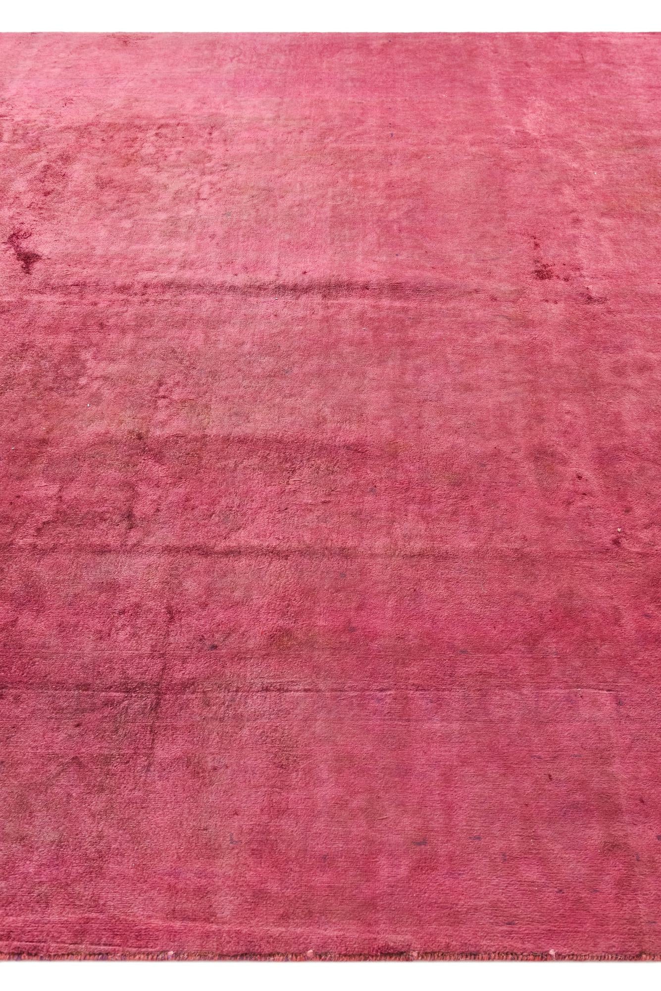 8' 9 x 12' Hand Knotted Ultra Vintage Persian Wool Rug