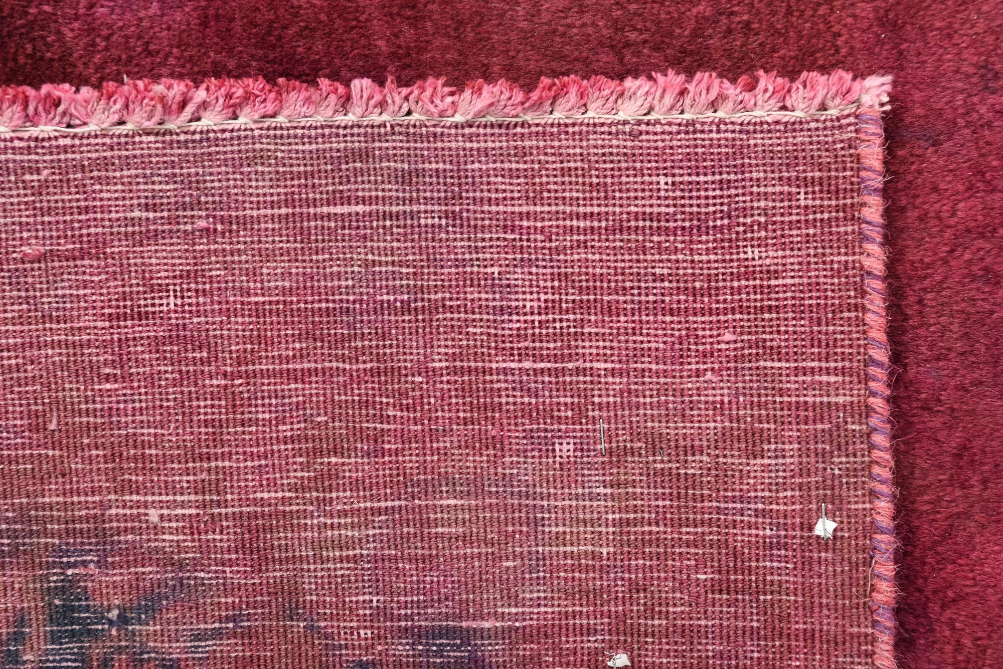 8' 9 x 12' Hand Knotted Ultra Vintage Persian Wool Rug