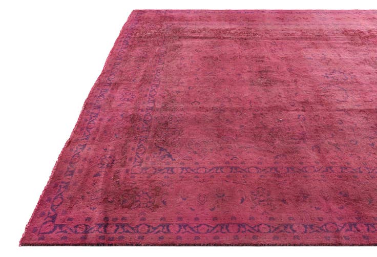 Detail image of 9' 5 x 12' 8 Hand Knotted Ultra Vintage Persian Wool Rug