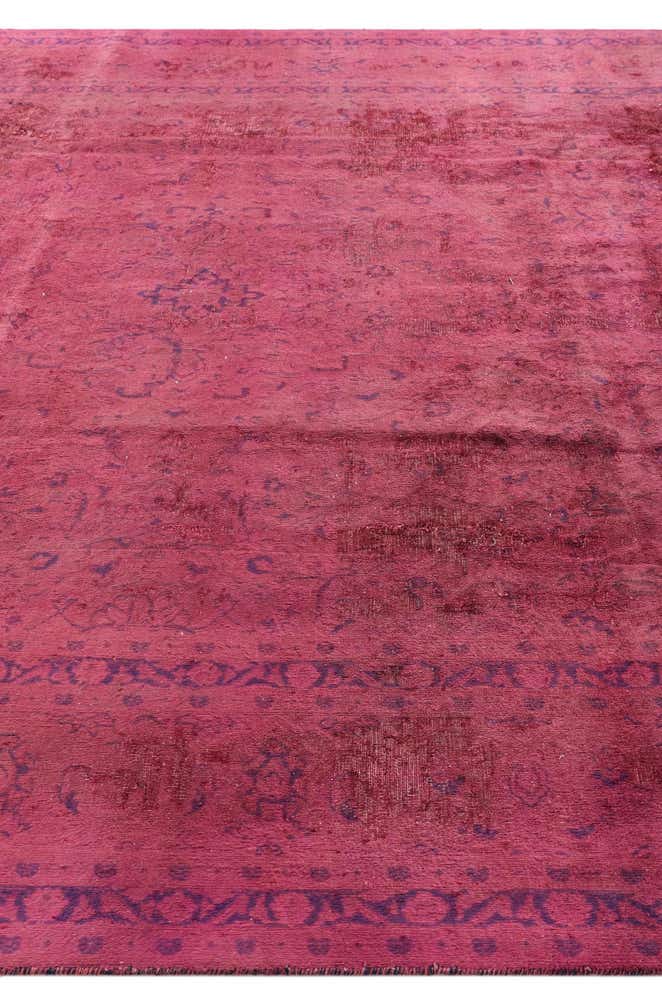 9' 5 x 12' 8 Hand Knotted Ultra Vintage Persian Wool Rug