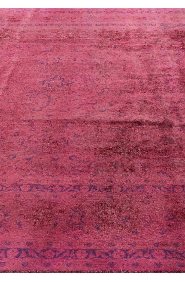 Detail image of 9' 5 x 12' 8 Hand Knotted Ultra Vintage Persian Wool Rug