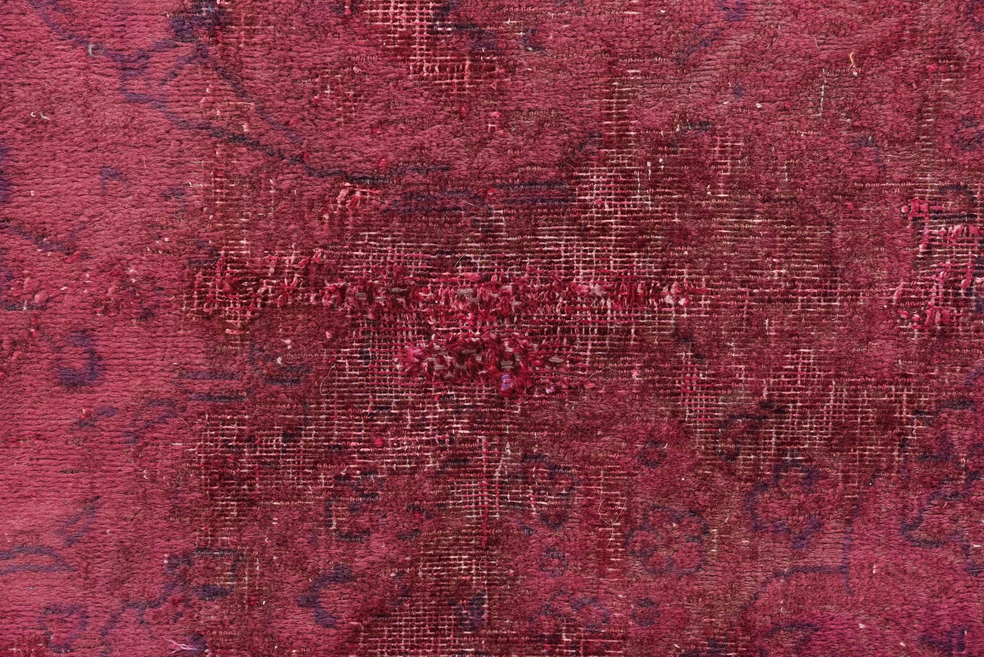 9' 5 x 12' 8 Hand Knotted Ultra Vintage Persian Wool Rug