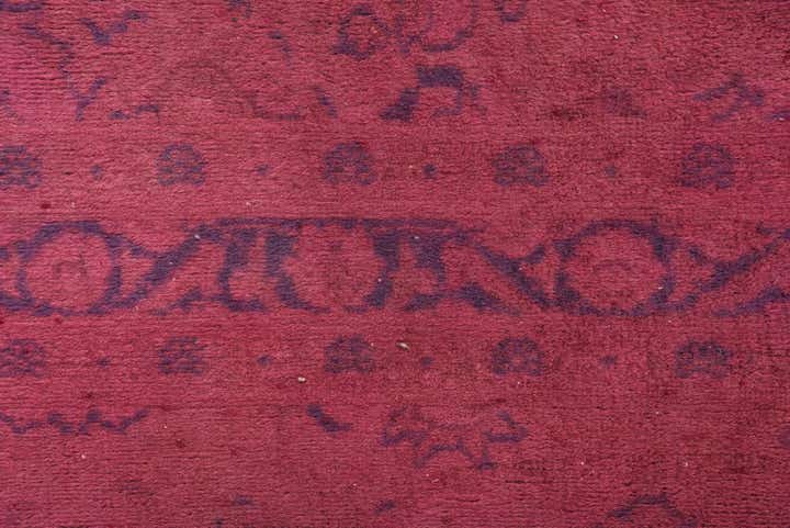 9' 5 x 12' 8 Hand Knotted Ultra Vintage Persian Wool Rug