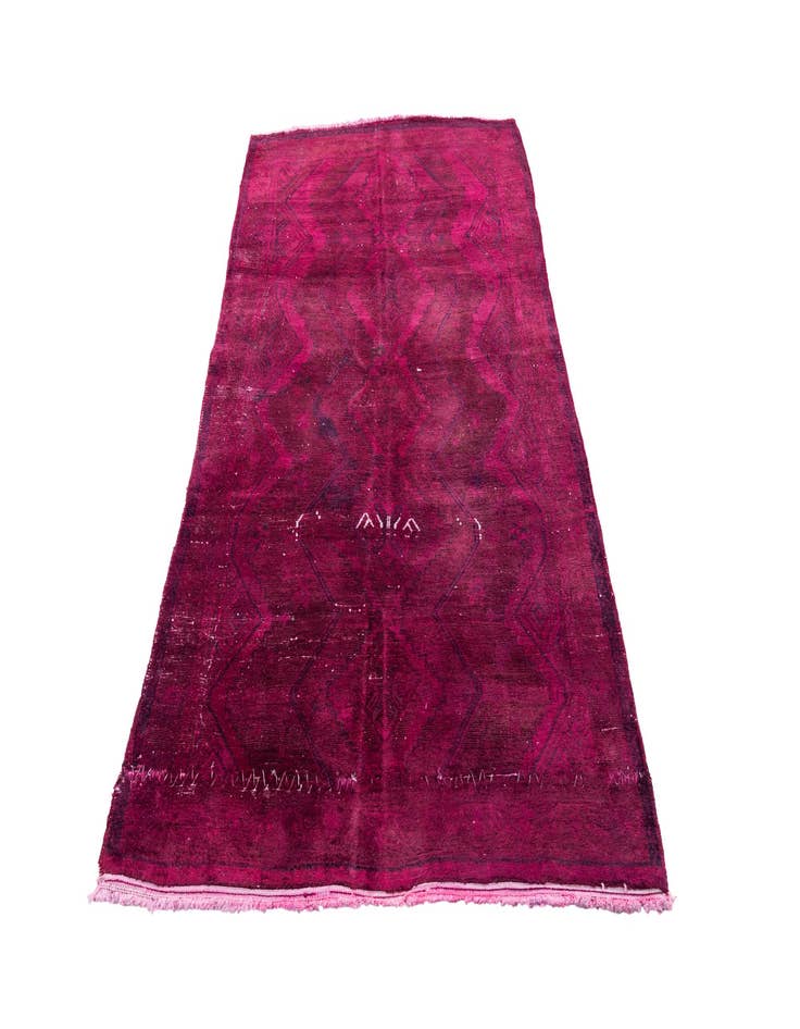 Detail image of 4' x 6' 10  Hand Knotted Ultra Vintage Persian Wool Rug