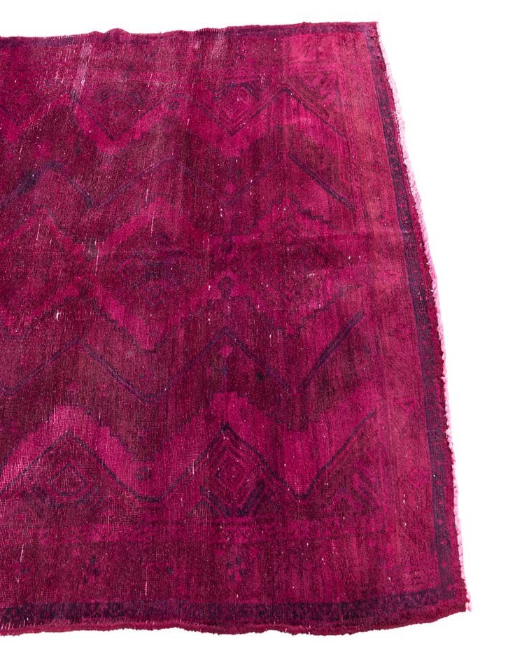 Detail image of 4' x 6' 10  Hand Knotted Ultra Vintage Persian Wool Rug