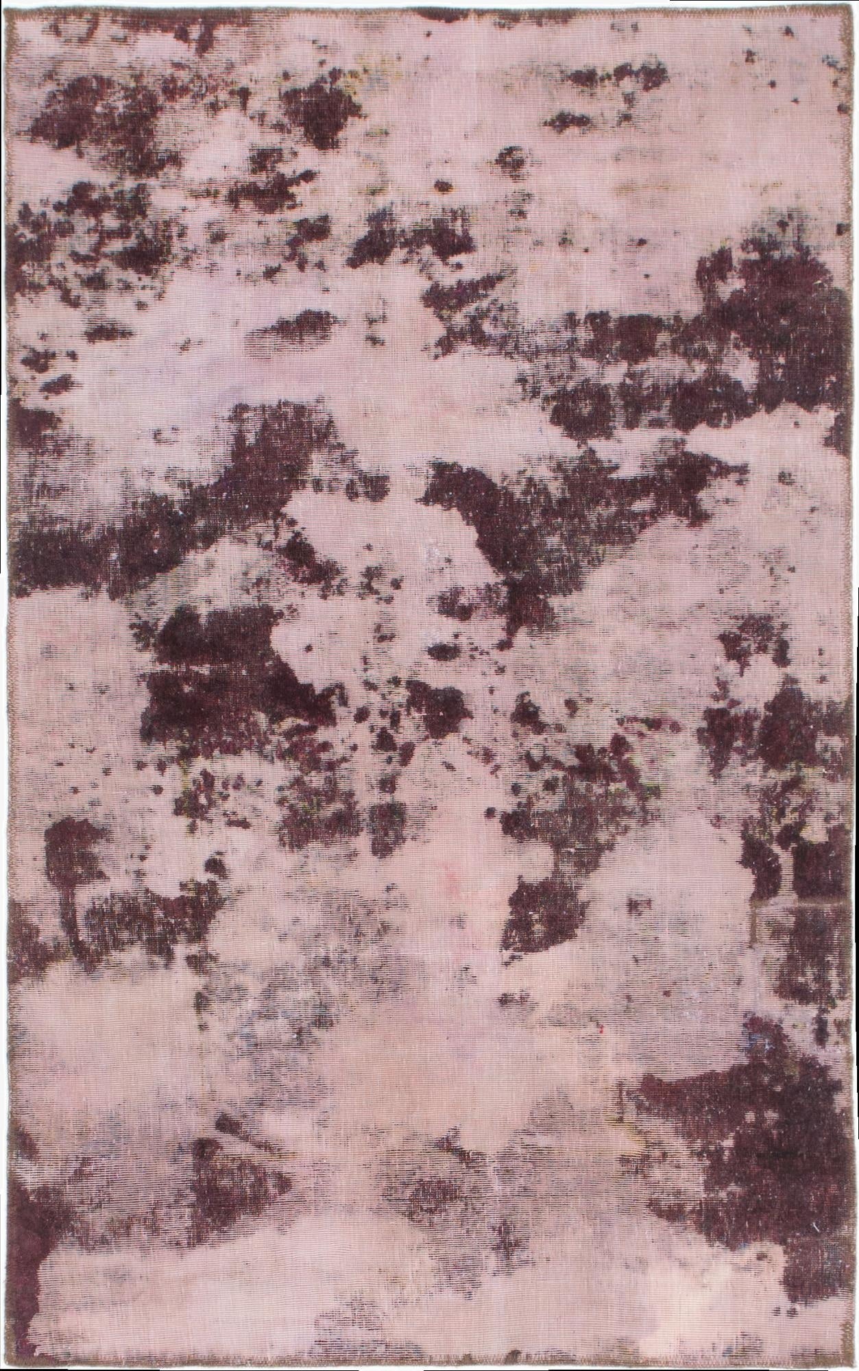 4' x 6' 3  Hand Knotted Ultra Vintage Persian Wool Rug