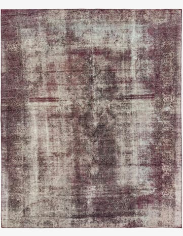 9' 9 x 11' 10 Hand Knotted Ultra Vintage Persian Wool Rug