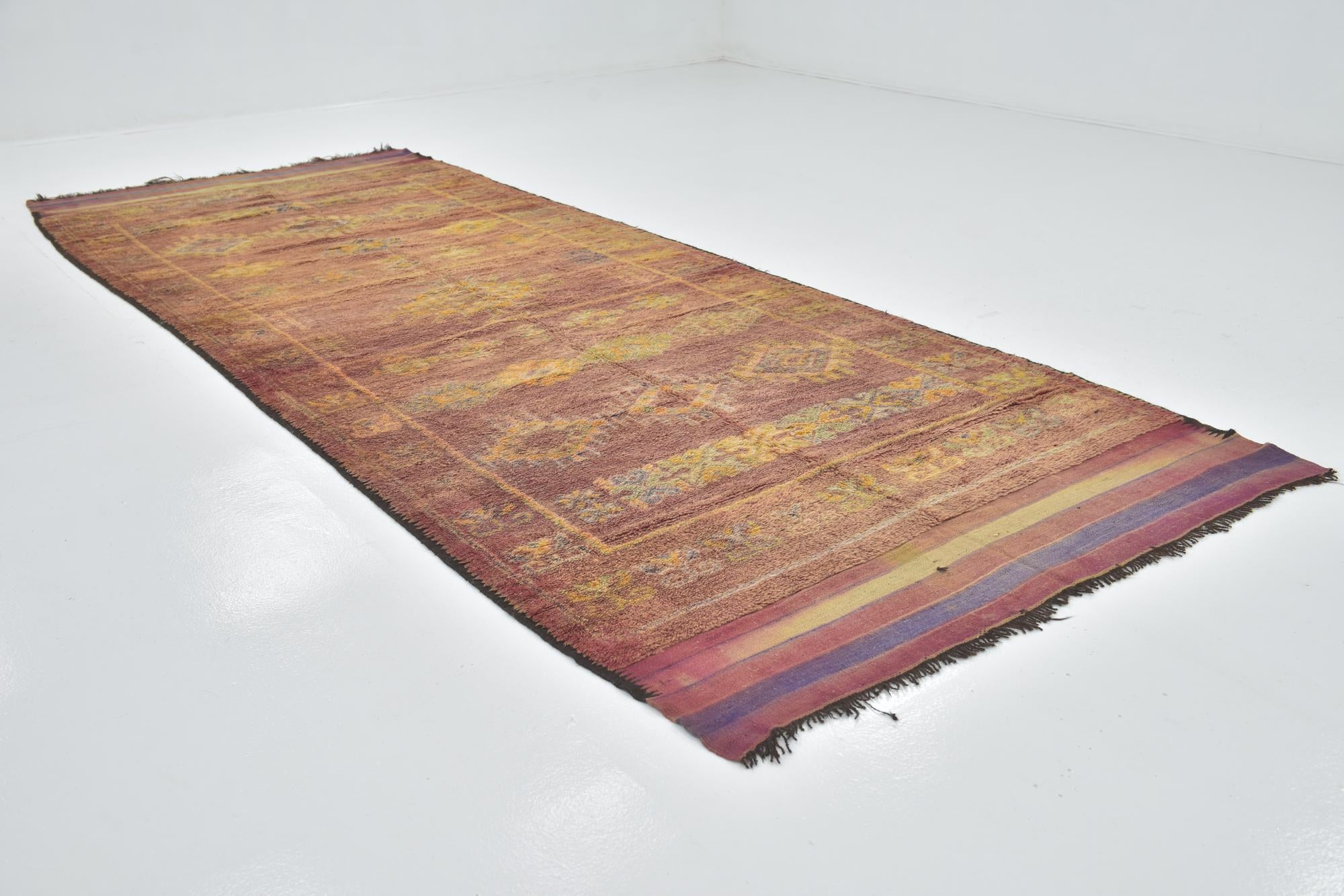 6' x 15' 8 Hand Knotted Moroccan Wool Runner Rug