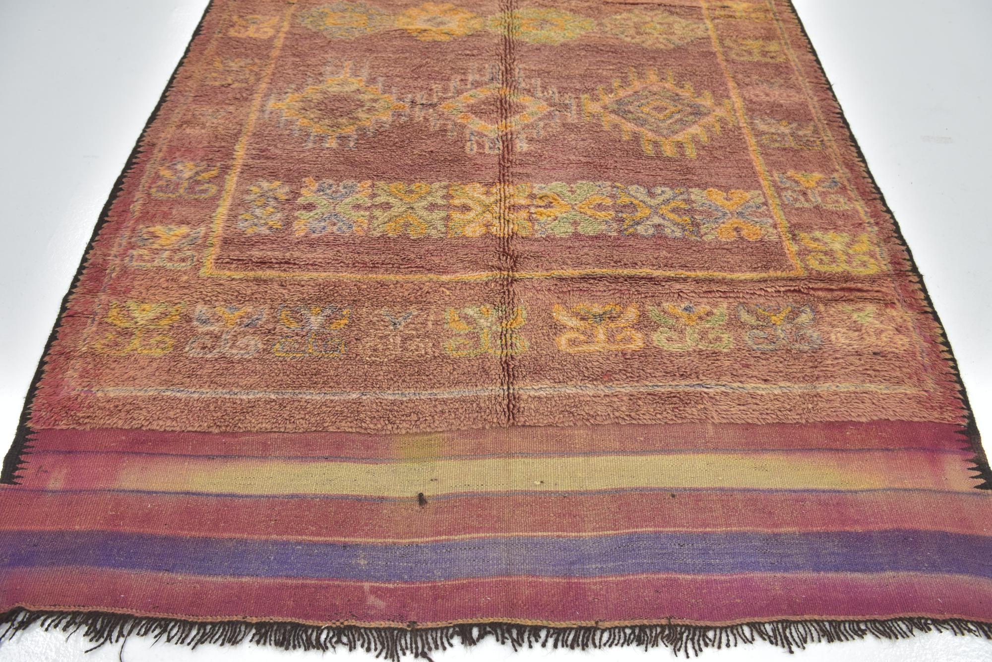 6' x 15' 8 Hand Knotted Moroccan Wool Runner Rug