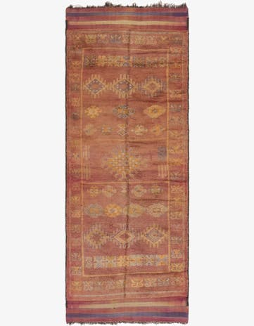 6' x 15' 8 Hand Knotted Moroccan Wool Runner Rug