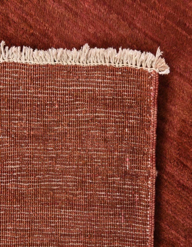 Detail image of 2' 8 x 9' 9  Hand Knotted Over-Dyed Ziegler Runner Rug