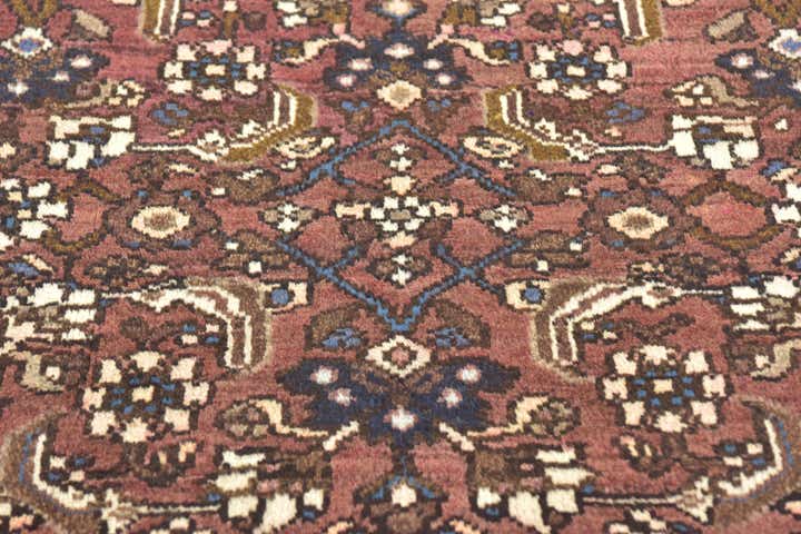 3' 4 x 9' 9 Hand Knotted Shahsavand Persian Wool Runner Rug